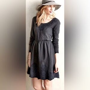 Anthropologie Sweatshirt Dress